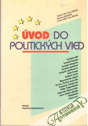 Obal knihy Úvod do politických vied