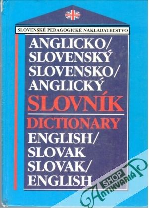Obal knihy Anglicko - slovenský, slovensko - anglický slovník