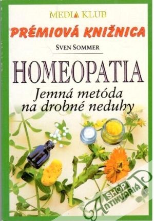 Obal knihy Homeopatia - Jemná metóda na drobné neduhy