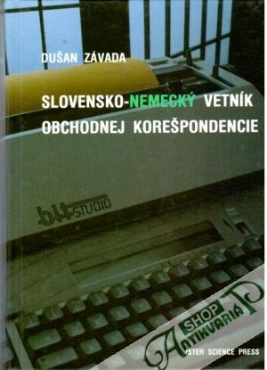 Obal knihy Slovensko - nemecký vetník obchodnej korešpondencie