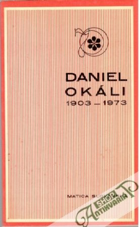 Daniel Okáli 1903 - 1973 - Rosenbaum