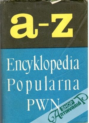 Obal knihy A-Z Encyklopedia popularna PWN