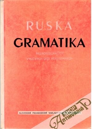 Obal knihy Ruská gramatika