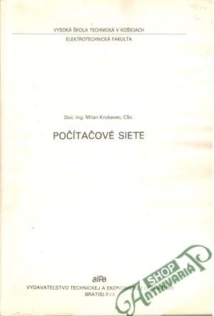 Obal knihy Počítačové siete