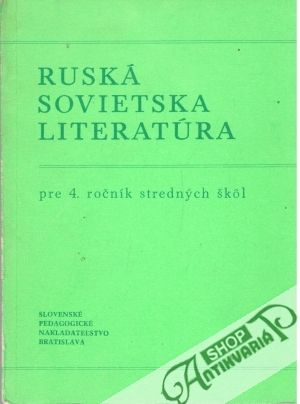 Obal knihy Ruská sovietska literatúra