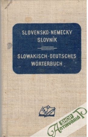 Obal knihy Slovensko - nemecký slovník