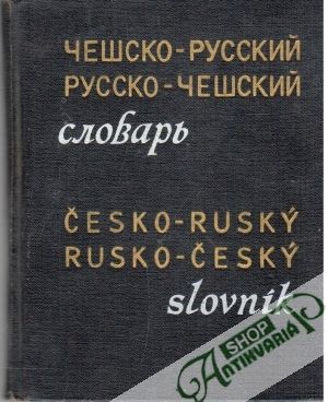 Obal knihy Česko - ruský, rusko - český slovník