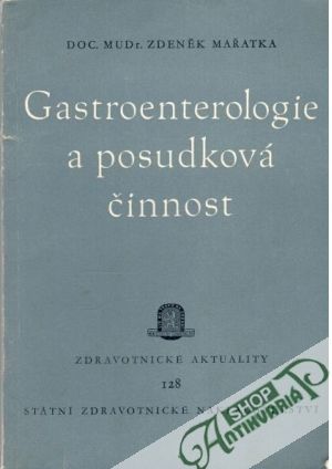 Obal knihy Gastroenterologie a posudková činnost