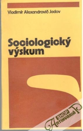 Obal knihy Sociologický výskum
