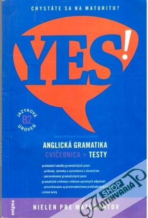 Obal knihy Anglická gramatika, Cvičebnica + testy