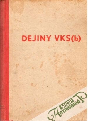 Obal knihy Dejiny VKS (b)