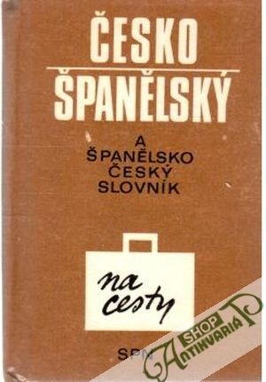 Obal knihy Česko - španělský a španělsko - český slovník na cesty