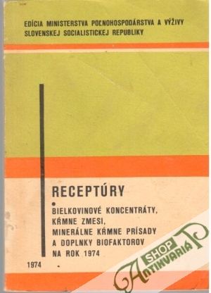 Receptúry - Kolektív autorov
