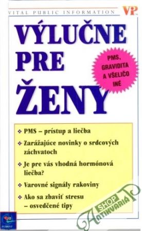 Obal knihy Výlučne pre ženy