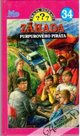 Obal knihy Traja pátrači 34 - Záhada purpurového piráta