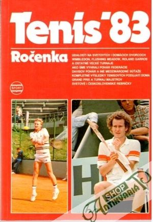 Tenis ´83 - ročenka - Lukáč Tibor a kolektív
