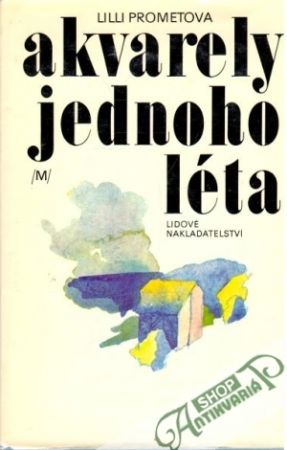 Obal knihy Akvarely jednoho léta