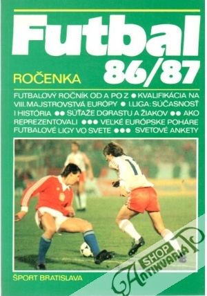 Obal knihy Futbal 86/87 - ročenka