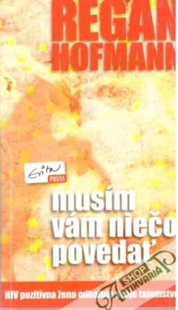 Obal knihy Musím vám niečo povedať