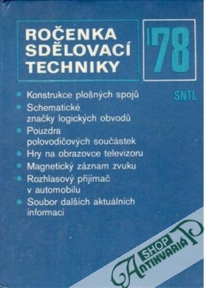Ročenka sdělovací techniky 1978 - Havlíček Miroslav a kolektív