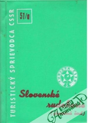 Slovenské rudohorie - západná časť - Pánik Vladimír a kolektív