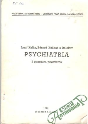 Obal knihy Psychiatria