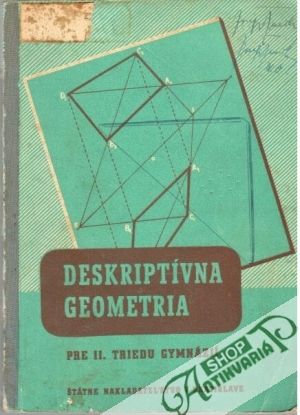 Obal knihy Deskriptívna geometria