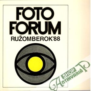 Obal knihy Fotoforum ´88 Ružomberok