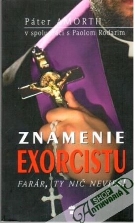 Obal knihy Znamenie exorcistu