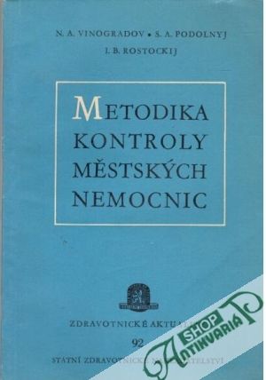 Obal knihy Metodika kontroly městských nemocnic