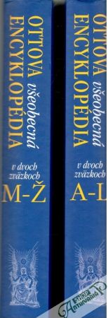Obal knihy Ottova všeobecná encyklopédia v dvoch zväzkoch A-L, M-Ž