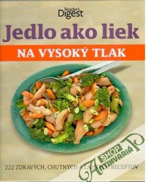 Obal knihy Jedlo ako liek na vysoký tlak