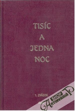 Obal knihy Tisíc a jedna noc - 1. zväzok