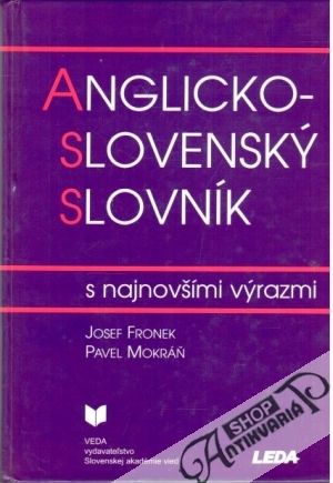 Obal knihy Anglicko - slovenský slovník s najnovšími výrazmi