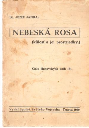 Obal knihy Nebeská rosa