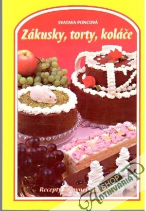Obal knihy Zákusky, torty, koláče