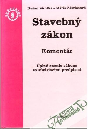 Obal knihy Stavebný zákon - Komentár