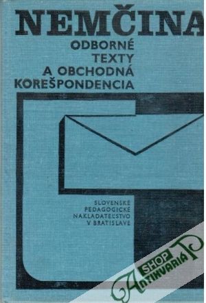 Obal knihy Nemčina - odborné texty a obchodná korešpondencia