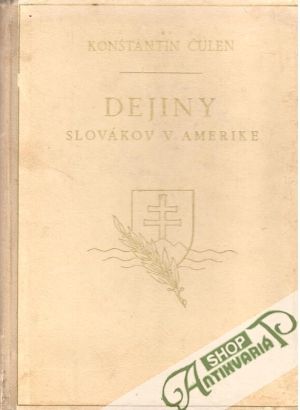 Obal knihy Dejiny Slovákov v Amerike I.-II.