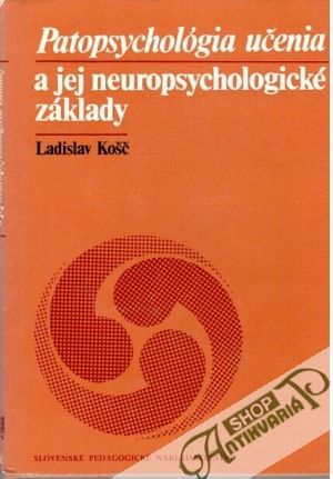 Obal knihy Patopsychológia učenia a jej neuropsychologické základy
