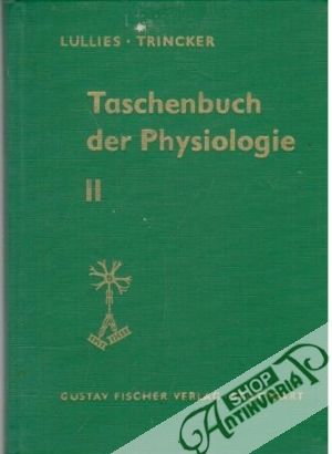 Obal knihy Taschenbuch der Physiologie II.