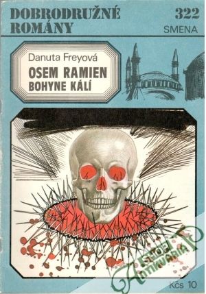 Obal knihy Osem ramien bohyne Kálí