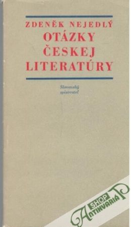 Obal knihy Otázky českej literatúry