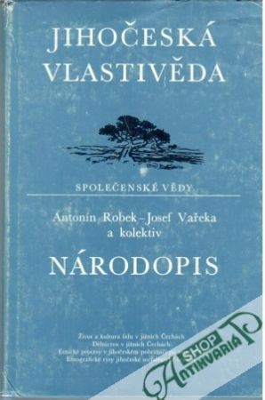 Obal knihy Jihočeská vlastivěda - národopis