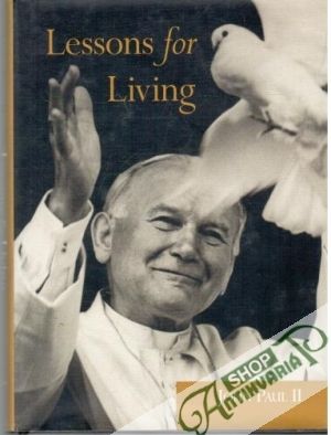 Obal knihy Lessons for living - John Paul II.