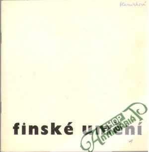 Obal knihy Finské umění