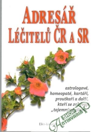 Obal knihy Adresář léčitelu ČR a SR
