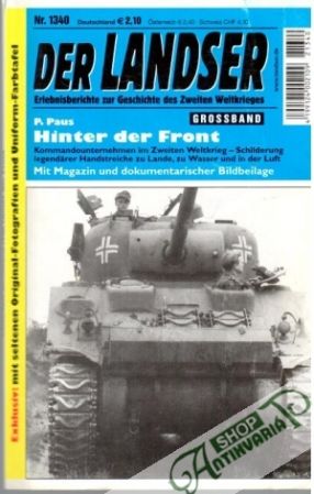 Landser Grossband 1340: Hinter der Front - Kolektív autorov
