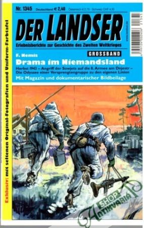 Landser Grossband 1345: Drama im Niemandsland - Kolektív autorov