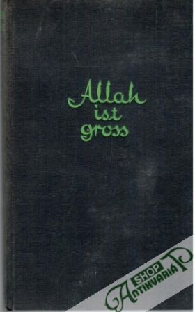 Obal knihy Allah ist gross